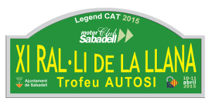 XI Ral·li de La Llana Motor Club Sabadell