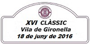 XVI CLÀSSIC VILA DE GIRONELLA Escuderia Gironella